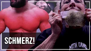 IFBB PRO BODYBUILDER beim WAXING! | Emir Omeragic & Johann Schatz