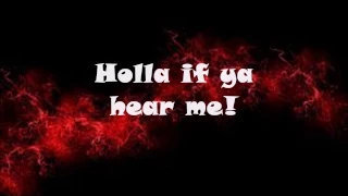 2Pac - Holler If Ya Hear Me (Izzamuzzic Remix)LYRIC VIDEO