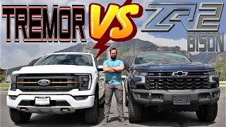 NEW Ford F-150 Tremor Vs Chevy Silverado ZR2: Which Truck Is Best?