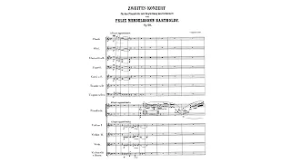 Mendelssohn: Piano Concerto No. 2 in D minor, Op. 40 (with Score)
