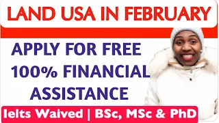 MOVE TO USA FOR FREE IN FEBRUARY | NO JOB OFFER NÉEDED | STUDY FOR FREE IN MARCH 2024