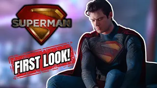 First Look | James Gunn's Superman- Costume Revealed!