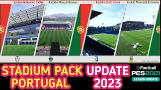 PES 2021 Portuguese football stadium update pack Season 2023