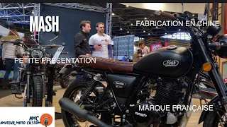 Visite du stand MASH au salon du 2 roues de Lyon 2023 #moto #motard  #festival#motocustom #biker