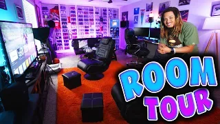 MY INSANE ROOM TOUR 2018 !!! 4 YEARS IN THE MAKING OF THE ULTIMATE GAMING AND SNEAKER SETUP !!!