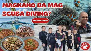 MAGKANO BA MAG SCUBA DIVING? | Chef RV in Anilao, Batangas