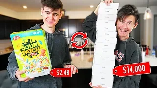 Swapping Credit Cards With My Brother For 24 Hours - Challenge