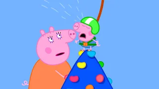 Peppa Pig Climbs Up Very High! 🧗 Peppa Pig Asia 🐽 Peppa Pig English Episodes