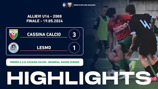 Cassina Calcio - Lesmo 3-1 | Gol & Highlights | Allievi U16 2008 Torneo 2024