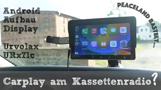 Wireless Carplay am Kassettenradio - Urvolax URx71c - die einfache Variante für Android im Auto