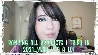 Ranking All the Palettes I tried in 2021!
