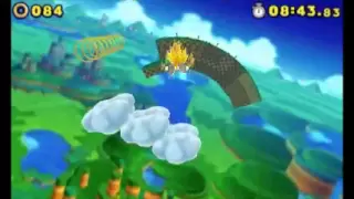 Sonic Lost World (3DS) - Super Sonic (Windy Hill)