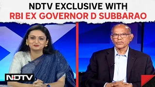 RBI Ex Governor D Subbarao: "Disagreed With Ex Finance Minister P Chidambaram Over Growth Estimates"