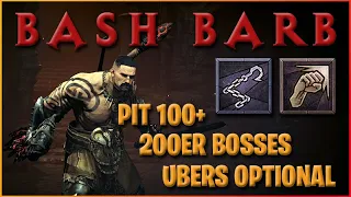 Badass Bash Barb Build - Fast and Tanky! [Diablo 4 Character Guide]