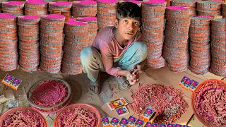 Very interesting Process of Mini Crackers Making Inside Biggest Factory