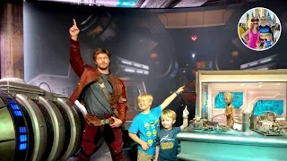 Meeting Star Lord and Groot at Hollywood Studios - Walt Disney World 2018