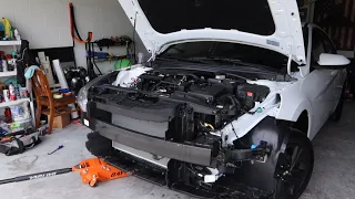 Hyundai Elantra 2021 Bumper Removal and headlight upgrade (how to)
