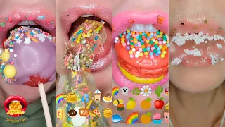 10 Minutes Relax Sleep Satisfying ASMR Eating SPRINKLES Compilation Mukbang 먹방