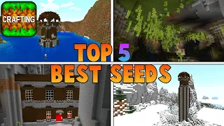 Crafting and Building - TOP 5 BEST SEEDS For SURVIVAL in Crafting and Building 1.18