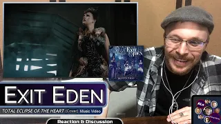 Reaction to...EXIT EDEN: TOTAL ECLIPSE OF THE HEART (Bonnie Tyler Cover) Music Video (With Lyrics)