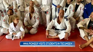 CTV Windsor: Royce Gracie visits Tecumseh gym for BJJ seminar