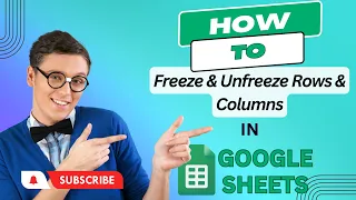 How to Freeze & Unfreeze Rows & Columns in Google Sheets