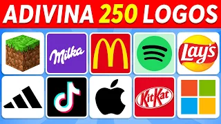 🧠 Adivina El Logo en 3 Segundos 🤔⏰✅ | 250 Logos Famosos | Quiz de Logos 2024