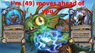 Wild Hearthstone - Countering my opponent on ladder (Shudderwock Shaman)