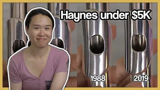 Used & New under $5K: Handmade Haynes flutes! [Flute Center]