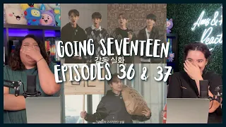 The Horse Lamp! 😂 Reacting to GOING SEVENTEEN EP.36 & 37 How to Eat Rice the Perfect Way | Ams & Ev