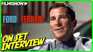 FORD V FERRARI | Christian Bale "Ken Miles" On-set Interview