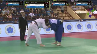 Arturas Maiboroda (LTU) - Beka Dongvani (GEO) [-81 kg] European Judo Open Minsk 2017