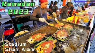 Bazar Ramadan Stadium Shah Alam 2023 | Bazaar Ramadhan Selangor | Malaysia Street Food | 集市斋戒月