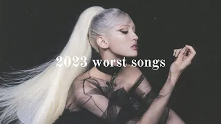 worst kpop songs from 2023