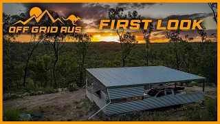 FIRST LOOK AT OUR OFF GRID PARADISE | OFF GRID AUS | VIDEO #1