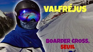 Valfrejus | Boarder Cross Piste Onboard