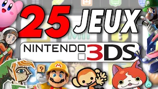TOP 25 MEILLEURS JEUX 3DS !