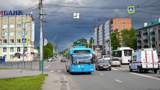 Пенза, троллейбус 7,БКМ 321