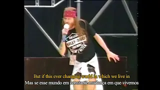 Live and let die - Guns N' Roses (Legendado PT/ING)