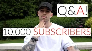 10,000 SUBSCRIBERS Q&A | Men's Fashion | Daniel Simmons