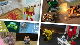 Brickmecha LEGO robot transformers animation compilation 35