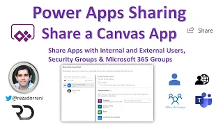 Share Power Apps with Users and Guests
