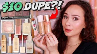 DRUGSTORE MAKEUP KEEPS TRYING TO DUPE HIGH END!! and the'yre doing a pretty good job of it...