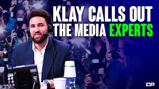 Klay Thompson CALLS Out The Media Experts 🗣️ | #Shorts