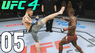 UFC 4 Career Mode Walkthrough Part 5 - TOP 15