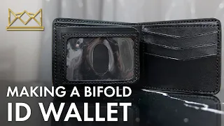 Hand Making a Leather Wallet with Extra ID Fold
