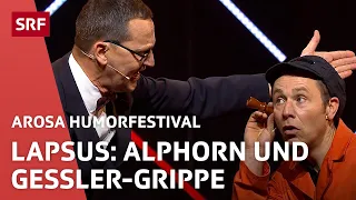 Lapsus: Alphorn und Gessler-Gripper | Arosa Humorfestival 2021 | Comedy | SRF