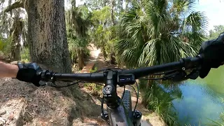 Mountain Biking Carter Rd, Lakeland FL | Riding 1st Finger trail