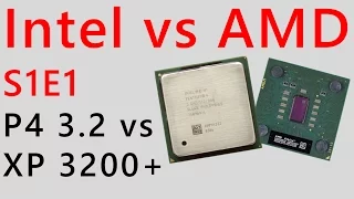 Intel vs AMD S1E1 - P4 3.2 vs XP 3200+