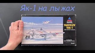 Yak-1 on skis in 1/48 scale by Accurate Miniatures from 1998. Pension section-2